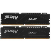 Оперативная память DDR5 32Gb (2x16Gb) 6000MHz Kingston FURY Beast Black 40-40-40 (KF560C40BBK2-32)