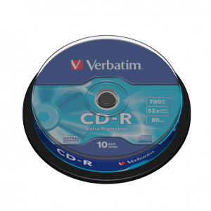  CD-R Verbatim 80 52x DL 700 Mb
