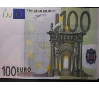Коврик Dellta F6; 280x200x3 mm; ""Валюта 100 EUR""