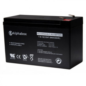 Аккумуляторная батарея Alphabox 12V-7AH