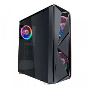 Корпус 1STPLAYER FIREROSE F4 (F4-3R1); Midi-Tower; ATX