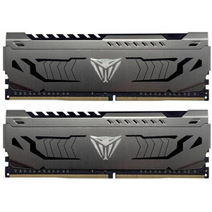 Оперативная память DDR4 16Gb (2х8GB)  PC4-25600 (3200); Patriot Viper Steel (PVS416G320C6K)