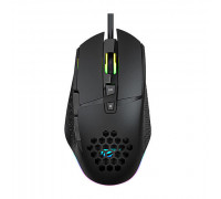 Мышь проводная Havit HV-MS1022; USB; RGB подсветка; Black
