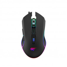 Мышь проводная Havit HV-MS1018; USB; RGB подсветка; Black