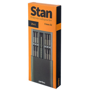 Отвертка с набором бит "Stan" 25 in 1