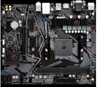 Материнская плата Gigabyte B550M S2H; Socket AM4