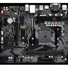Материнская плата Gigabyte B550M S2H; Socket AM4