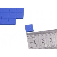 Термопрокладка 1мм (10x10mm) Blue