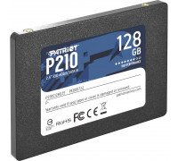 SSD 128.0 Gb; Patriot P210 2.5" SATAIII TLC; (P210S128G25)