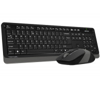 Клавиатура+мышь беспроводная A4Tech FG1010 Black/Grey; USB