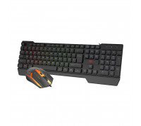 Клавиатура+мышь проводная Havit KB511CM; USB; Black 