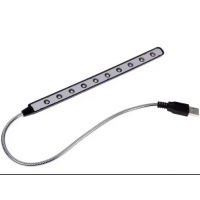 Фонарик USB Фонарик для ноутбука; 10xLed; USB