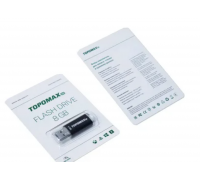 Flash-память TOPOMAX 8Gb; USB 2.0; Black