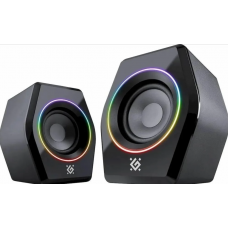 Активная акустическая система Defender Solar 9 10W 2.0; Bluetooth; RGB; Black