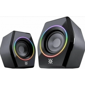 Активная акустическая система Defender Solar 9 10W 2.0; Bluetooth; RGB; Black