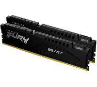 Оперативная память DDR5 32Gb (2x16Gb) 6000MHz Kingston FURY Beast Black AMD (KF560C36BBEK2-32)