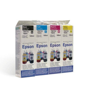 Чернила Revcol для Epson L3150/L3210/3100/3150 (комплект 4х100мл)