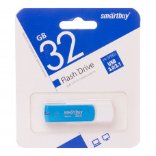 Flash-память Smartbuy 32Gb; Diamond series; 32Gb; USB 3.0; Blue 