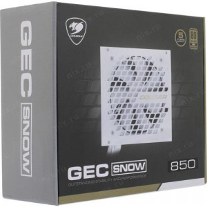 Блок питания 850W Cougar GEC 850 SNOW (CGR GCS-850)