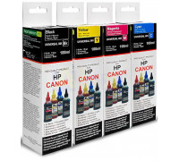 Чернила Revcol для Canon, HP (комплект 4х100мл)