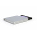 Дисковод DVD±RW Gembird DVD-USB-02-SV; USB2.0; Retail; Silver