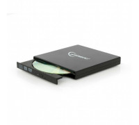 Дисковод DVD±RW Gembird DVD-USB-02; USB2.0; Retail; Black