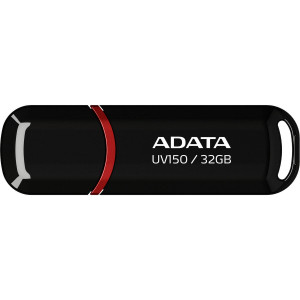 Flash-память A-Data UV150 (AUV150-32G-RBK); 32Gb; USB3.2; Black