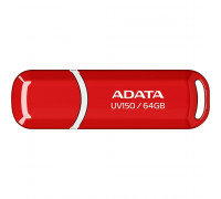 Flash-память A-Data UV150 (AUV150-64G-RRD); 64Gb; Red
