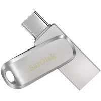 Flash-память SanDisk Ultra Dual Drive Luxe (SDDDC4-256G-G46); 256Gb; USB 3.1; Silver