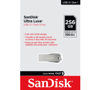 Flash-память SanDisk Ultra Luxe (SDCZ74-256G-G46); 256Gb; USB 3.1; Silver