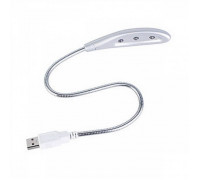Фонарик USB 3xLed