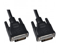 Кабель DVI to DVI; 2m Perfeo; Black