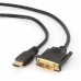 Кабель HDMI to DVI; 19PM/M; 5.0.m