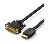 Кабель HDMI to DVI;  UGREEN HD106 (10135) 2m Black