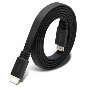 Кабель HDMI to HDMI; 1.4; 1.5m; плоский
