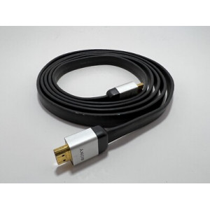 Кабель HDMI to HDMI v1.4; 2m; плоский