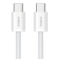 Кабель Type-C to Type-C 1m. Baseus Superior 100W, 5A, White