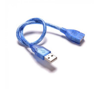 Кабель USB 2.0; AM-AF (соединительный); 0.3м 