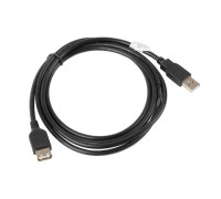 Кабель USB 2.0; AM-AF (соединительный); 5.0м; Black