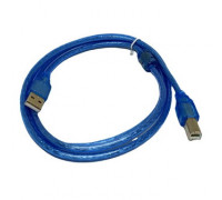 Кабель USB 2.0; AM-BM (для принтера); 3,0м синий