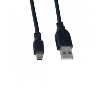 Кабель USB 2.0 to mini USB; 1.8m; Perfeo U4302 Black