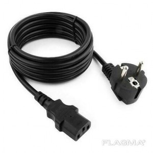 Кабель питания 220V; Cablexpert PC-186-VDE-3M;10A; 3.0м