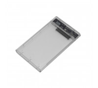 Карман для HDD AgeStar (3UB2P4); SATA; USB3.0 пластик; прозрачный
