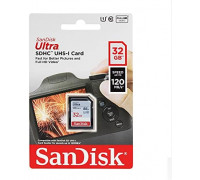 Карта памяти SDHC 32Gb SanDisk Ultra (SDSDUNR-032G-GN3IN)