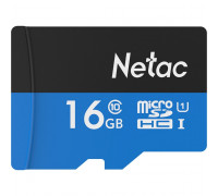 Карта памяти micro SDHC 16Gb Netac ; Class 10 ; No adapter 