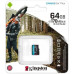 Карта памяти micro SDXC 64Gb Kingston Canvas Go! Plus; Class 10 UHS-I U3