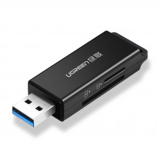 Картридер UGREEN CM104 (40752); USB 3.0; Black