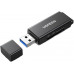 Картридер UGREEN CM104 (40752); USB 3.0; Black