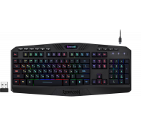 Клавиатура беспроводная Redragon Harpe; Wireless RGB-подсветка, Black
