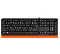 Клавиатура проводная A4Tech Fstyler FKS10 Black/Orange